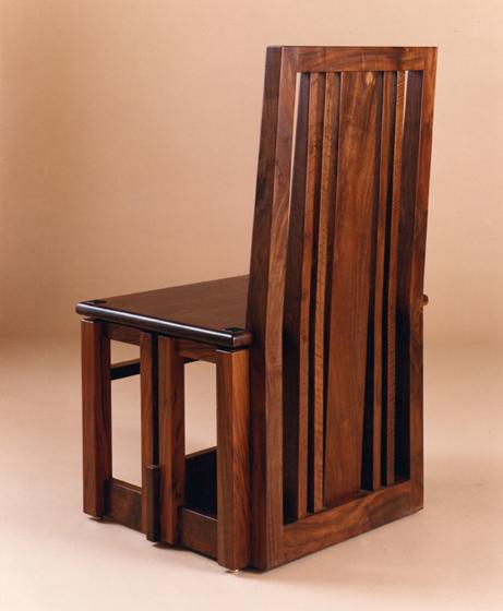 Presider's Chair, back view