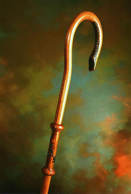 Bishop's Crosier, full view
