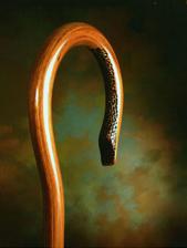 Bishop's Crosier, crook detail